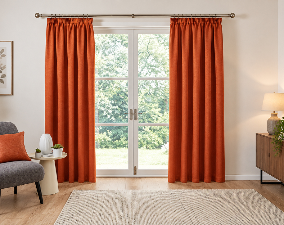 Pencil Pleated Curtains in Peelamedu
